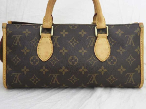 e52695a 1 Louis Vuitton Popincourt Monogram Canvas Handbag Brown