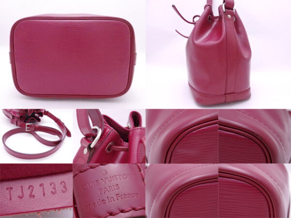 e52742f 4 Louis Vuitton Noe BB Epi Leather Crossbody Bag Fuchsia