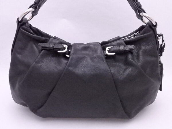 e52743f 2 Prada Shoulder Bag Calf Leather Black