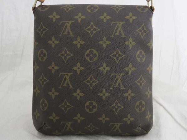 e52891i 2 Louis Vuitton Musette Salsa Monogram Canvas Shoulder Bag Brown