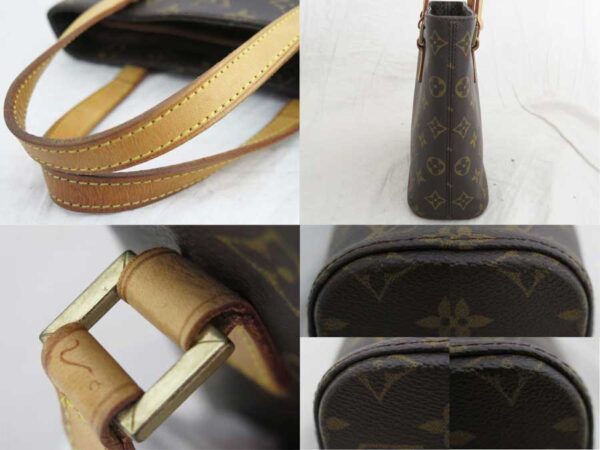 e52892a 4 Louis Vuitton Vavin PM Monogram Canvas Handbag Brown