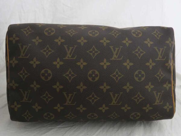 e52894a 2 Louis Vuitton Speedy 30 Monogram Canvas Handbag Bag Brown