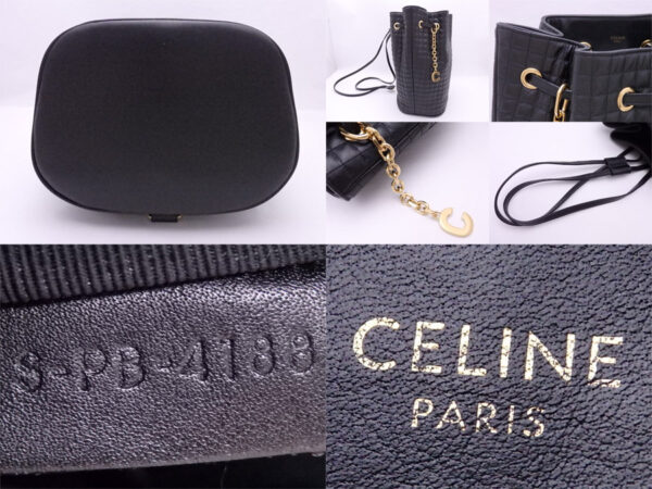 e52951a 4 Celine Backpack Rucksack Leather Black