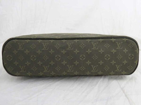 e52992a 2 Louis Vuitton Lucille PM Monogram Mini Canvas Shoulder Bag Khaki