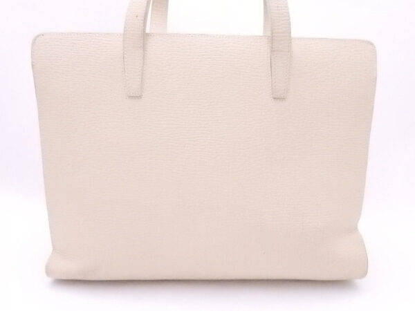 e53041a 2 Loewe Leather Tote Bag Off White