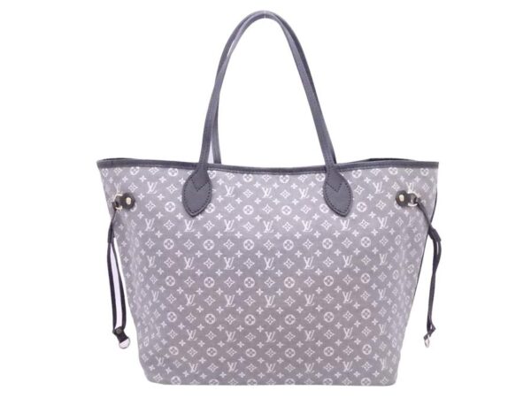 e53060f Louis Vuitton Neverfull MM Monogram Ideal Canvas Tote Bag Blue