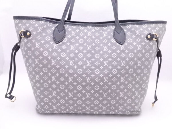 e53060f 2 Louis Vuitton Neverfull MM Monogram Ideal Canvas Tote Bag Blue