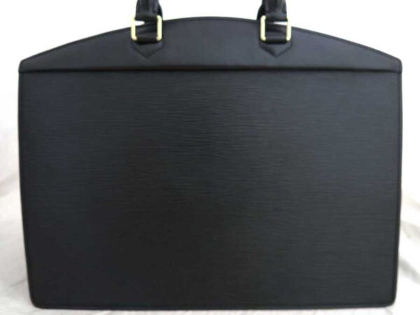 e53297a 1 Louis Vuitton Riviera Epi Leather Handbag Black