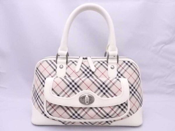 e53345a Burberry Canvas Leather Handbag Beige