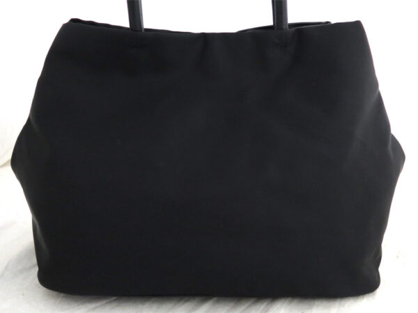 e53503a 2 Prada 2Way Bag Nylon Leather Black