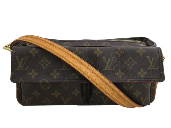 e53592a Louis Vuitton Viva Cite MM Monogram Canvas Shoulder Bag Brown