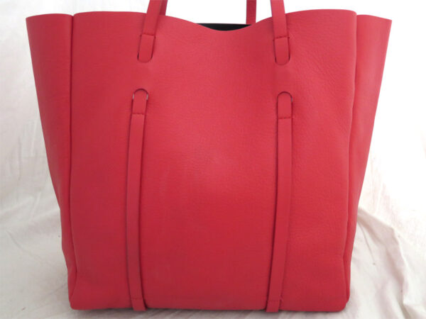 e53602a 2 Balenciaga Leather Shoulder Bag Tote Bag Red