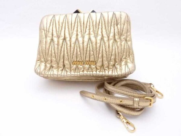 e53649a Miu Miu Crossbody Shoulder Bag Matelasse Leather