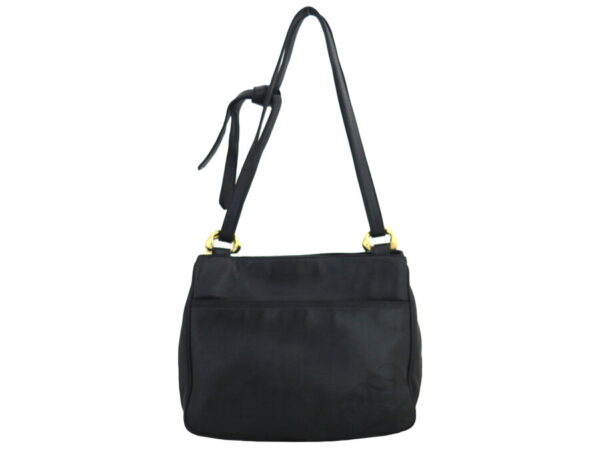 e53799a 1 Loewe Anagram Leather Shoulder Bag Black