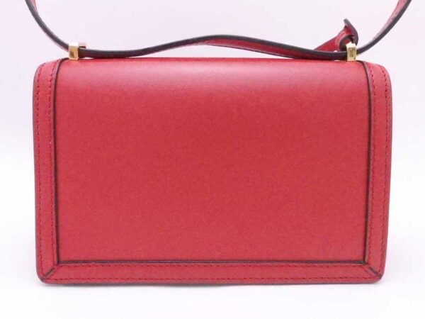 e53844a 2 Loewe Barcelona Leather Crossbody Shoulder Bag Red