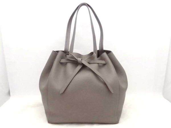 e54144f Celine Hippo Phantom Tote Bag Leather Greige