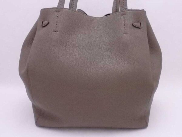 e54144f 2 Celine Hippo Phantom Tote Bag Leather Greige