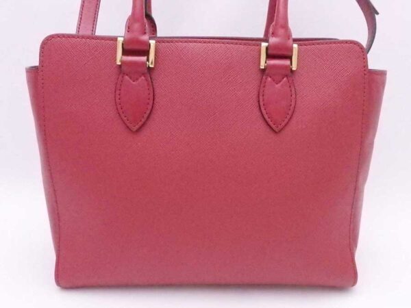 e54747a 2 Prada Leather Shoulder Bag Red