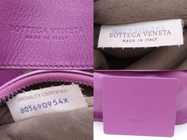 e54950a 13 c Bottega Veneta Intrecciato Leather Crossbody Shoulder Bag Purple Gunmetal