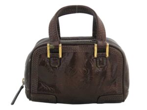 e55049 Loewe Lazo Tote Tote Bag Leather Brown