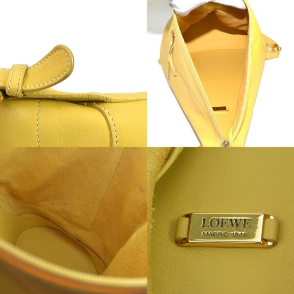 e55931a 10 c Loewe Leather Backpack Yellow