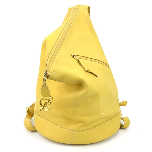 e55931a Loewe Leather Backpack Yellow