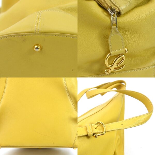 e55931a 6 c Loewe Leather Backpack Yellow