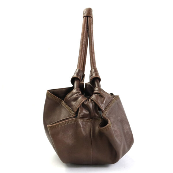 e56113a 1 Loewe Nappa Aire Leather Shoulder Bag Bronze