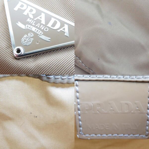 e57050a 4 c Prada Nylon Multi Case Pouch Beige