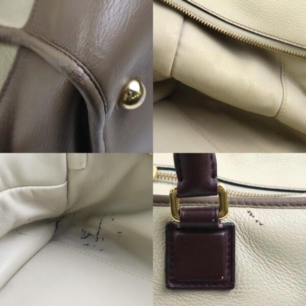 e57557a 5 c Loewe Amazona Leather Handbag Greige