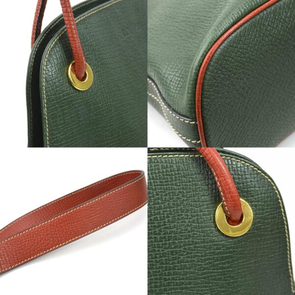 e57615a 5 c Loewe Shoulder Bag Leather Green Red Brown