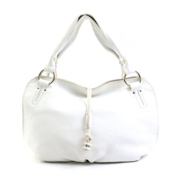 e57792a Celine Handbag Leather Bittersweet White