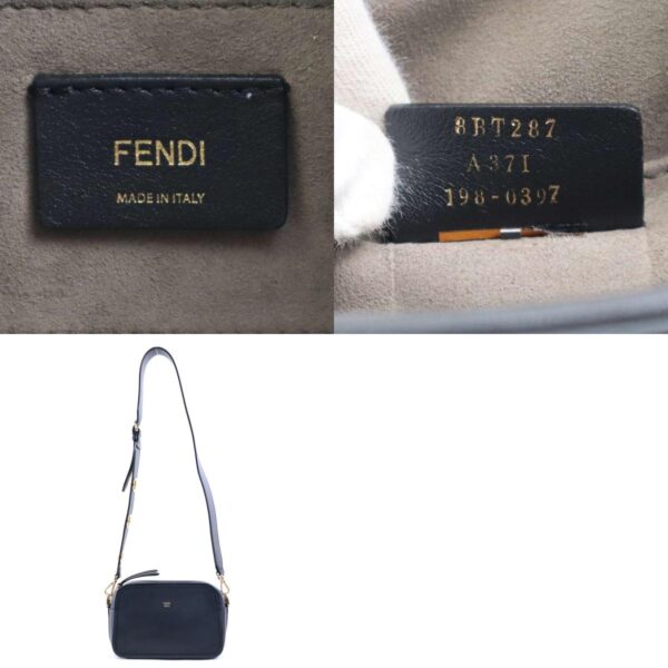 e57800a 10 c Fendi Cam Camera Crossbody Shoulder Bag Leather Black