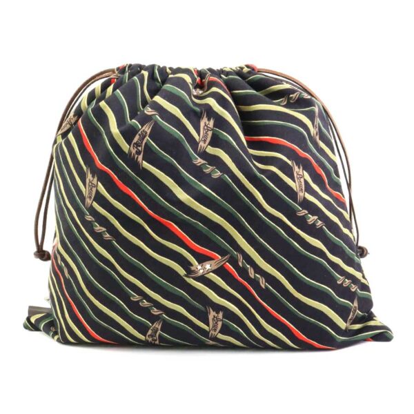 e57830a 2 Loewe Drawstring Pouch Canvas Black Multicolor