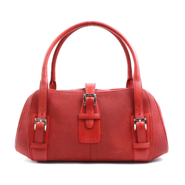 e57914a Loewe Senda Leather Handbag Red