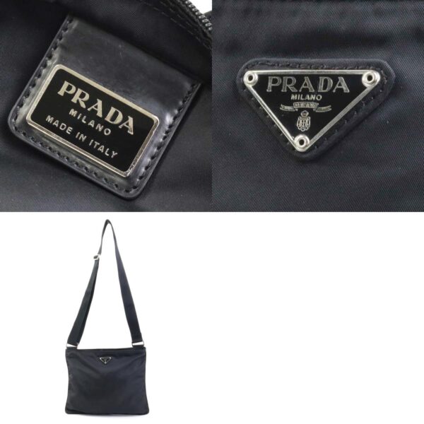 e58505f 10 c Prada Crossbody Shoulder Bag Nylon Black