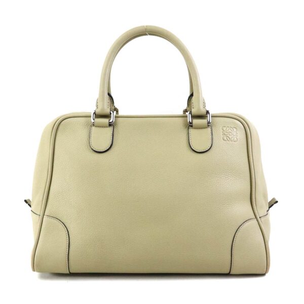 e58782a Loewe Amazona Leather Handbag Khaki Beige