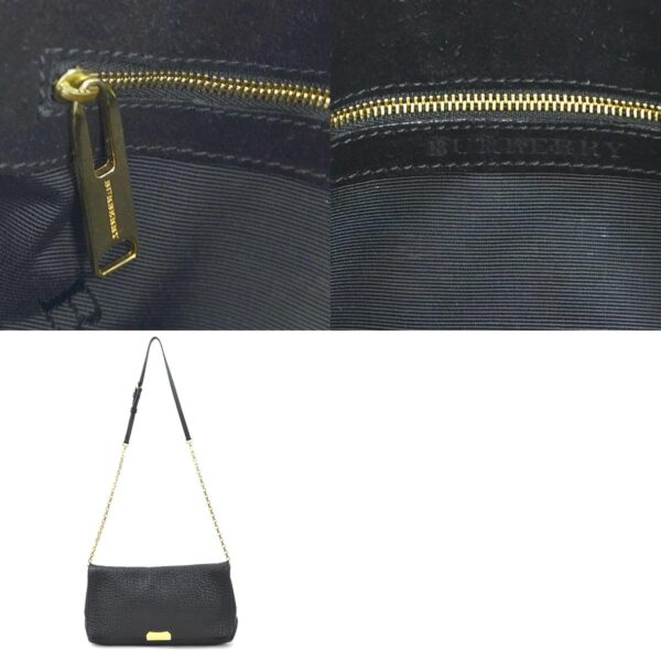 e58853a 13 c Burberry Leather Shoulder Bag Black