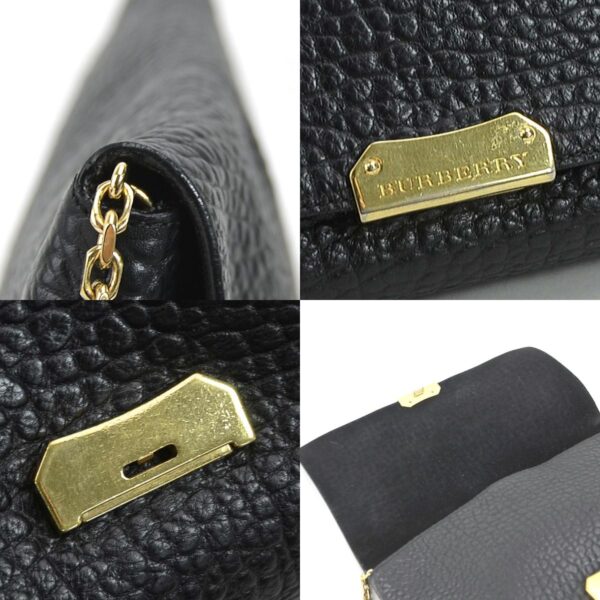 e58853a 9 c Burberry Leather Shoulder Bag Black