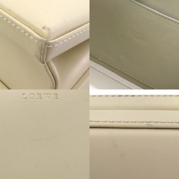 e58899a 5 c Loewe Leather Handbag Off White