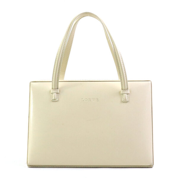 e58899a Loewe Leather Handbag Off White