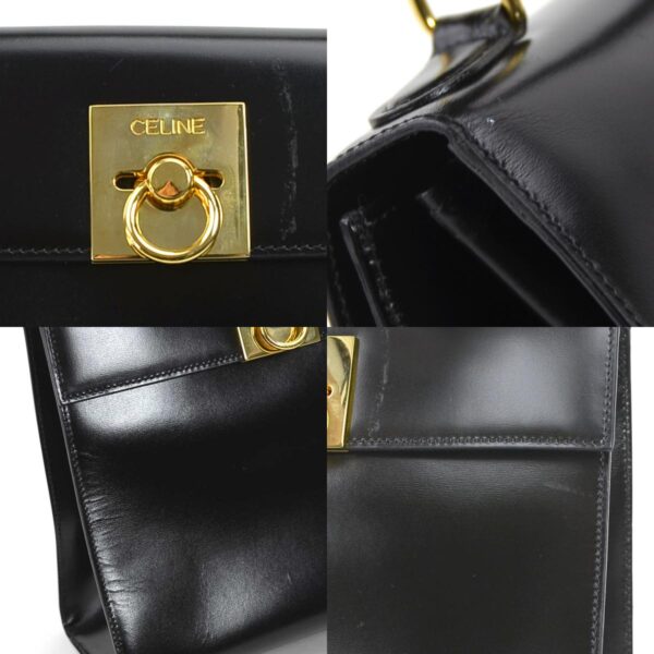 e58938a 9 c Celine Handbag Leather Black