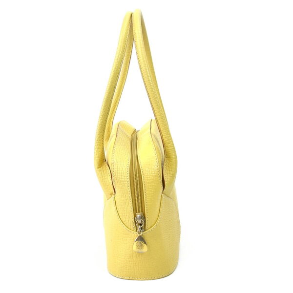 e58939a 1 Loewe Handbag Leather Yellow