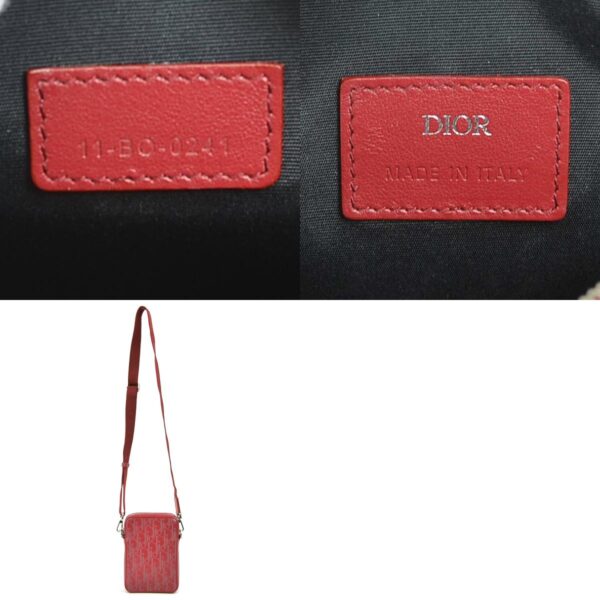 e58976a 10 c Dior Crossbody Shoulder Bag Leather Red