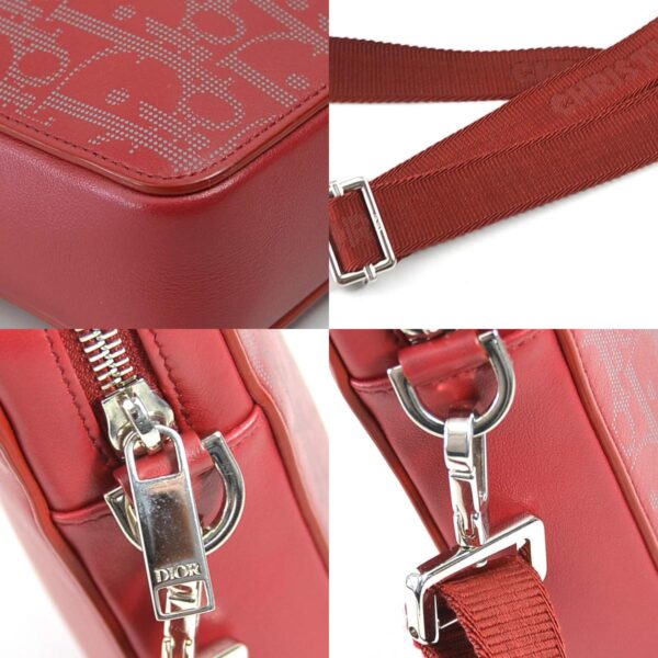 e58976a 6 c Dior Crossbody Shoulder Bag Leather Red