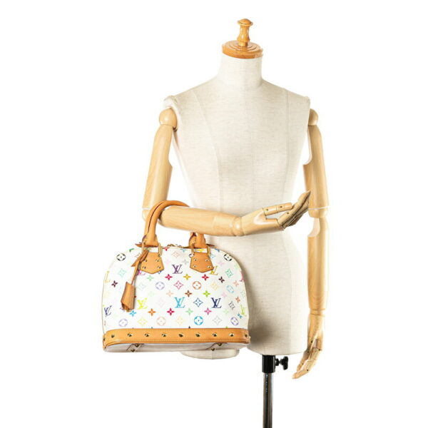 e9jipwoqfnlwvdca 10 Louis Vuitton Multicolor Alma PM White