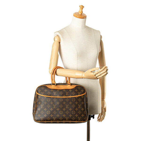 epxqdnmpooabas61 11 Louis Vuitton Monogram Deauville Handbag Brown