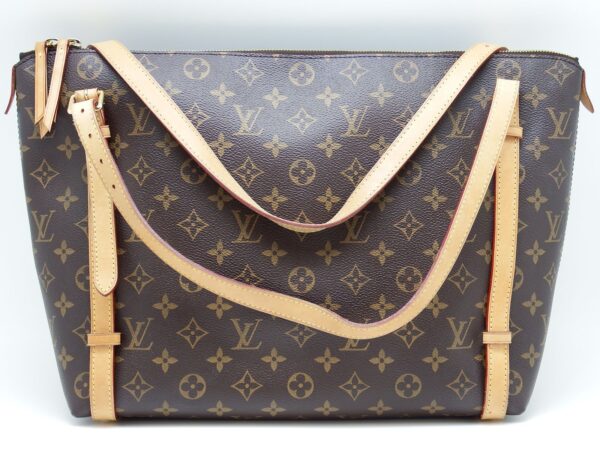 f66 1092 2 Louis Vuitton Tuileries Tote Bag Monogram Canvas Brown