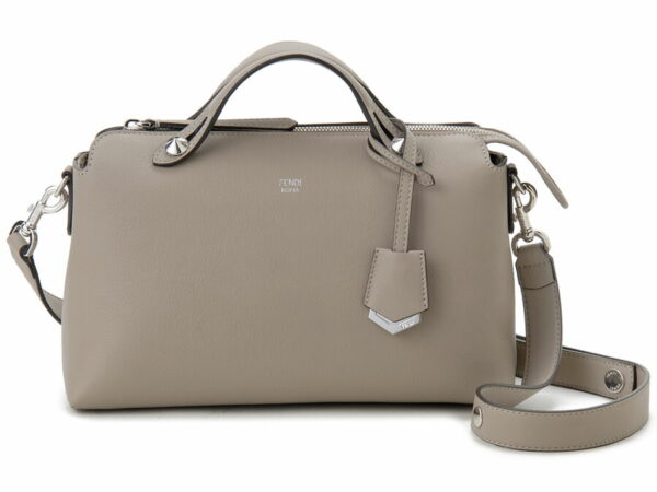 fd8bl124 1d5 f0nj3 Fendi Visible 2Way Shoulder Bag Beige