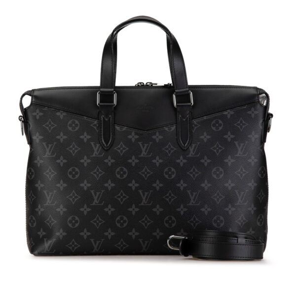 fqajigyes47eo4bj 13 Louis Vuitton Eclipse Briefcase 2WAY Shoulder Bag Black